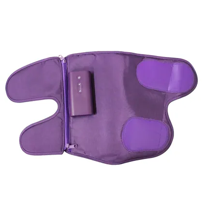 2024 New Zipper Style Easy Operation Heat Vibration Air Compression Wide Calf Massager For Circulation And Relaxation detail view 5