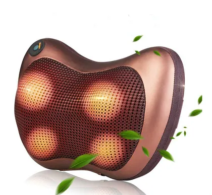 Popular Electric Car Head Massage Pillow Kneading Shiatsu Infrared Massage Pillow detail view 3