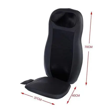 Portable Vibration Seat Massager Neck Back Home Shiatsu Heated Kneading Electric Massage Cushion detail view 5