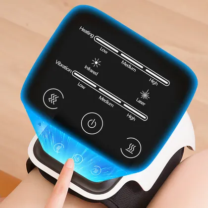 New Portable Electric Heating Knee Massager For Knee Pain,Heat Vibration Knee Massager detail view 5