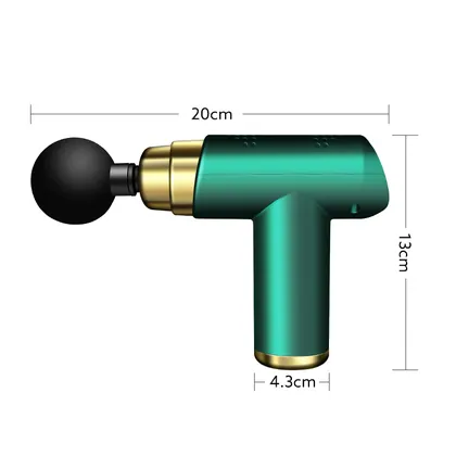 Portable Deep Tissue Percussion Muscle Back Popular And Powerful Massage Gun Super Mini Massage Gun For Pain Relief detail view 3