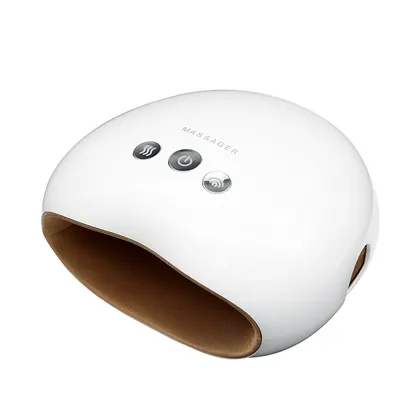 Oem Odm Electric Rechargeable Cordless Portable Shiatsu Air Compression Finger Hot Compress Hand Massager Machine detail view 7