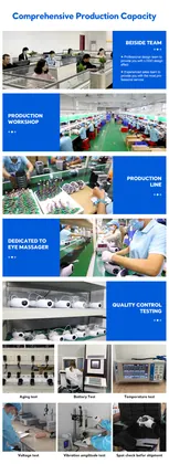 Smart Electric Eye Massage Machine Vibrating Cold Hot Compress Eye Care Massager Eye Mask Massager detail view 11