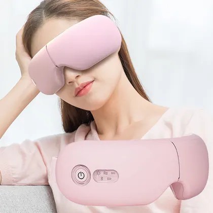 Eye Care Massager,Intelligent Music 4d Smart Electric Airbag Vibration Hot Eye Massager Equipment With Heat Compression detail view 7