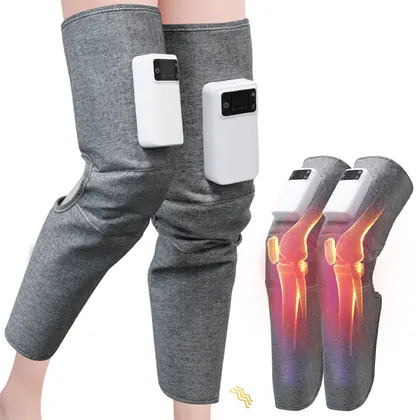 Air Wave Massager Pressure Physiotherapy Instrument Pneumatic Circulation Air Pressure Leg Massager With Knee Heat detail view 4