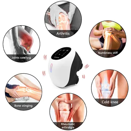 Factory Oem Odm Electric Infrared Massage Heated Vibration Knee Care Massager detail view 5