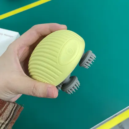 Electric Hair Stimulation Smart Automatic Best Electric Mini Pet Cat Head Massager Scalp Stress Relax For Headaches detail view 7