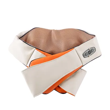 Shiatsu Back and Neck Massager with Heat Deep Kneading Massage Belt Shoulder Massage Pillow detail view 4