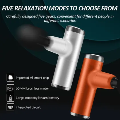 Wholesale Factory Price Fascia Gun Pocket Electric Shock Gun Muscle Massage Gun detail view 2