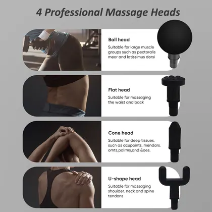 Mini Charging Fascia Gun Vibration Massage Machine Mini Fascia Muscle Massage Gun detail view 7