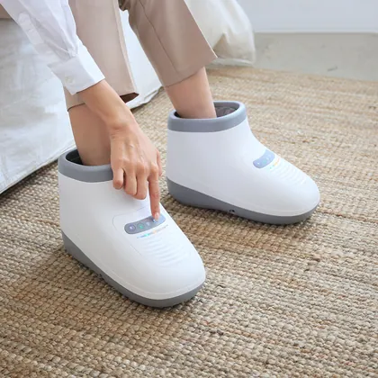 Newly Design Lightweight Appearance Shiatsu Deep Kneading Airbag Leg Foot Rest With Massager Machine detail view 4