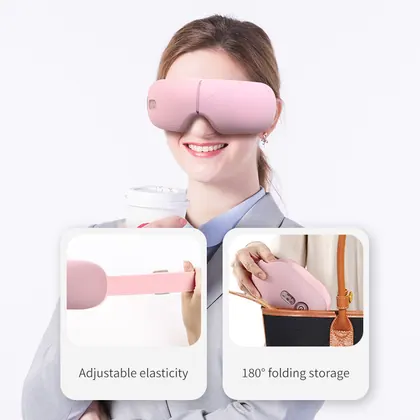 Eye Care Massager,Intelligent Music 4d Smart Electric Airbag Vibration Hot Eye Massager Equipment With Heat Compression detail view 8