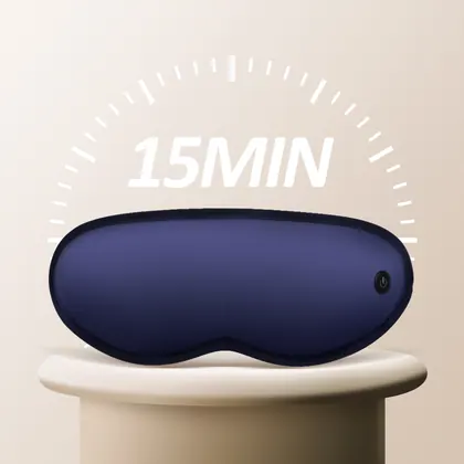 China Factory Customized Logo Wholesale Super Soft Sleep Weighted Eye Mask Sleeping Eyemask Airbag Eye Massage manufactured by Bisd