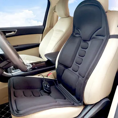 Hot Cheap Neck Back Buttock Vibrating Massage Car Seat Cushion Full Body Home Electronic Vibration Massage Cushion detail view 4