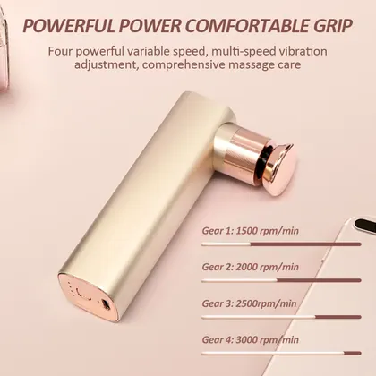 Portable Therapy Deep Tissue Mini Vibration Muscle Massage Gun Booster Massagepistole detail view 6