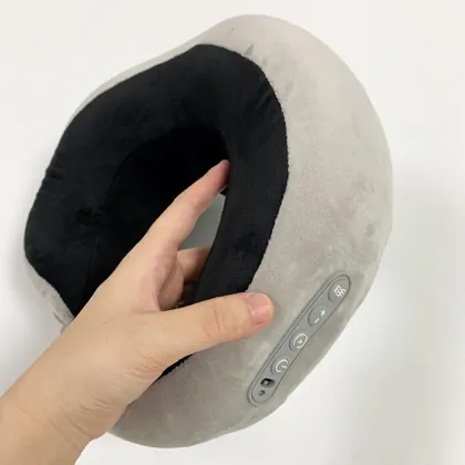 Human-like Finger Kneading Electric Travel Pillow Cordless Electric Neck Massager U-shaped Pillow detail view 6
