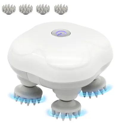 Electric Hair Stimulation Smart Automatic Best Electric Mini Pet Cat Head Massager Scalp Stress Relax For Headaches detail view 2