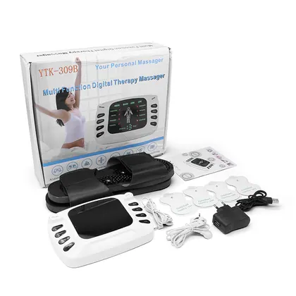 Digital Electronic Pulse Tens Unit Muscle Stimulator Acupuncture Pain Relief Massager Machine Physiotherapy Equipment detail view 6