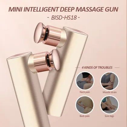 Portable Therapy Deep Tissue Mini Vibration Muscle Massage Gun Booster Massagepistole detail view 4