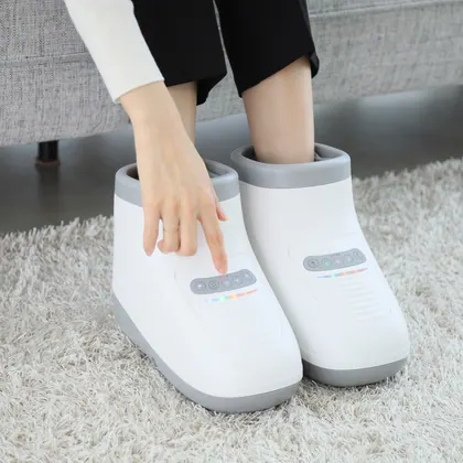 Newly Design Lightweight Appearance Shiatsu Deep Kneading Airbag Leg Foot Rest With Massager Machine detail view 3