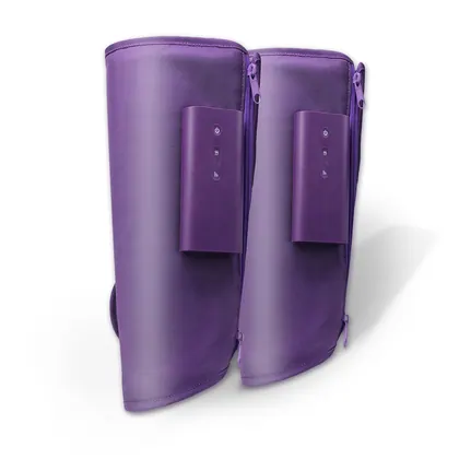 2024 New Zipper Style Easy Operation Heat Vibration Air Compression Wide Calf Massager For Circulation And Relaxation manufactured by Bisd