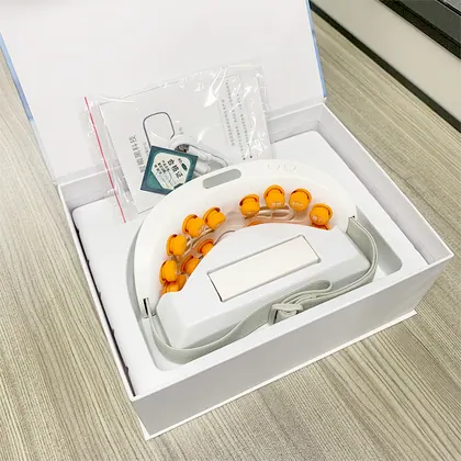 Oem Odm Ems Visual New Technology High Frequency Heating Vibration Touch 3d Design Head Eye Massage Apparatus detail view 6