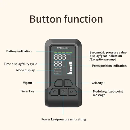 Oem Wireless New Physical Therapy Foot Calf Recovery Boots Air Compression 2024 Massage Pressotherapy For Legs detail view 6