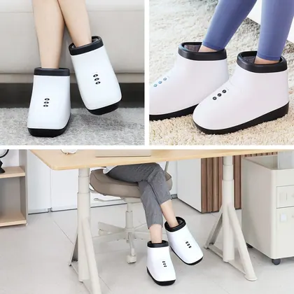 Newly Design Lightweight Appearance Shiatsu Deep Kneading Airbag Leg Foot Rest With Massager Machine Price detail view 8