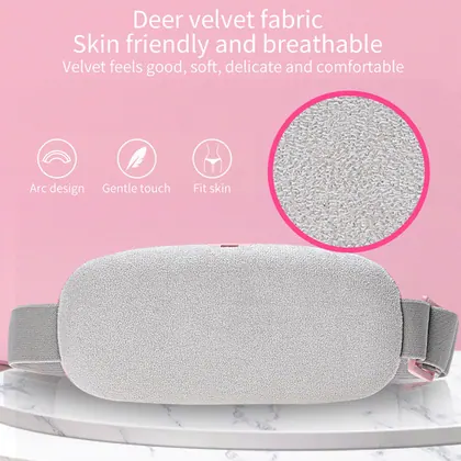 Hot Compress Warm Palaceportable Heated Vibrating Electric Slimming Massage Belt Period Pain detail view 9