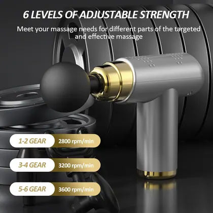 Portable Deep Tissue Percussion Muscle Back Popular And Powerful Massage Gun Super Mini Massage Gun For Pain Relief detail view 17