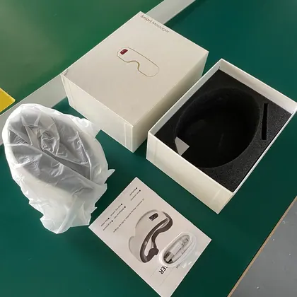Wholesale High Quality Foldable Eye Massager Portable Vibration Heat Air Pressure Electric Smart Eye Massager Instrument detail view 15
