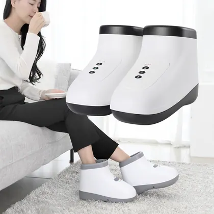 Newly Design Lightweight Appearance Shiatsu Deep Kneading Airbag Leg Foot Rest With Massager Machine Price detail view 4