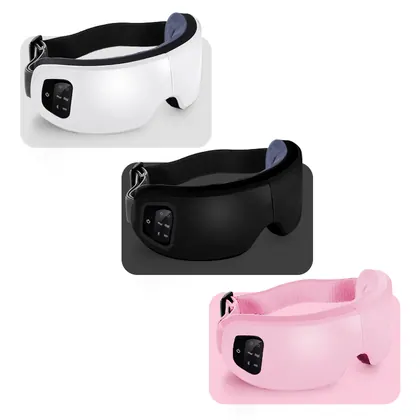 Wholesale High Quality Foldable Eye Massager Portable Vibration Heat Air Pressure Electric Smart Eye Massager Instrument detail view 11