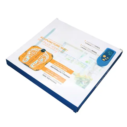 Portable Automatic Feet Muscle Stimulator Massage Ems Electric Vibrating Foot Massager detail view 7