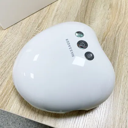 Oem Odm Electric Rechargeable Cordless Portable Shiatsu Air Compression Finger Hot Compress Hand Massager Machine detail view 11