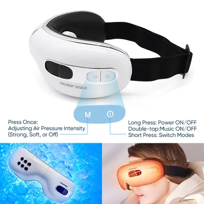 Cold Compress Hot Compress Activate Eye Cells Promote Absorption Of Eye Cream Eye Spa Pods Mask detail view 5