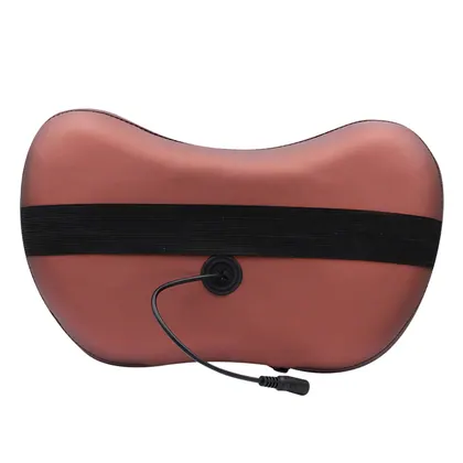 Popular Electric Car Heat Massage Pillow Kneading Shiatsu Infrared Massage Pillow manufactured by Bisd