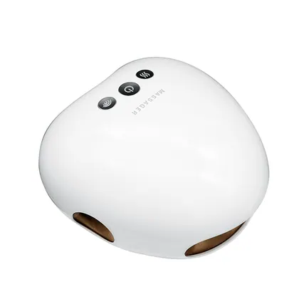 Oem Odm Electric Rechargeable Cordless Portable Shiatsu Air Compression Finger Hot Compress Hand Massager Machine detail view 5