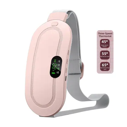 Warm Palace Belt Womens Portable Heating Pad Cramps Massage Menstrual Period Pain Relief Device Heating Pad detail view 5