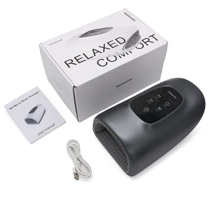 New Magic Electric Vibration Massageing Hand Air Compression Guard Hand Massage Tools For Arthritis Thumb detail view 5