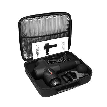 Custom Massage Gun Logo 30 Speed Muscle Percussive Therapy With Lcd Screen Portable Deep Tissue Percussion Massage Gun detail view 4