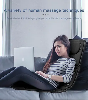 Oem Odm Massage Mat Mattress With Heating And Vibrating Full Body Shiatsu Electric Massage Mattress detail view 10