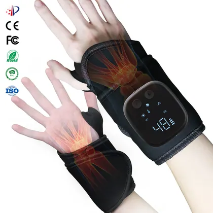 Cordless Electric Hot Compress Hand Strap Massage Belt Heating Airbag Wrist Massager manufactured by Bisd