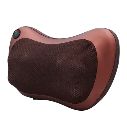 Popular Electric Car Heat Massage Pillow Kneading Shiatsu Infrared Massage Pillow detail view 5