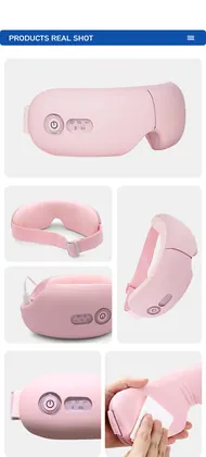 Eye Care Massager,Intelligent Music 4d Smart Electric Airbag Vibration Hot Eye Massager Equipment With Heat Compression detail view 6