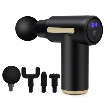 Rechargeable Muscle Stimulator Deep Tissue Facial Massager Body Massage Gun For Body Relaxation Slimming Shaping manufactured by Bisd