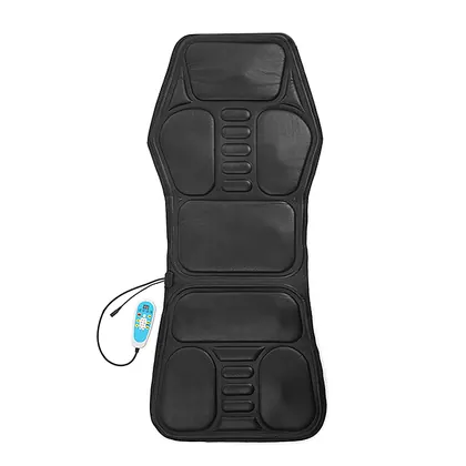 PU Neck Back Buttock Vibrating Massage Car Seat Cushion Full Body Home Electronic Vibration Massage Cushion detail view 3