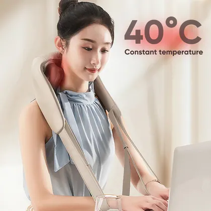 Deep Kneading Neck Hand-shaped Massager Wireless Shiatsu Electric Heating Neck And Shoulder Massager For Muscle Pain Relief detail view 4
