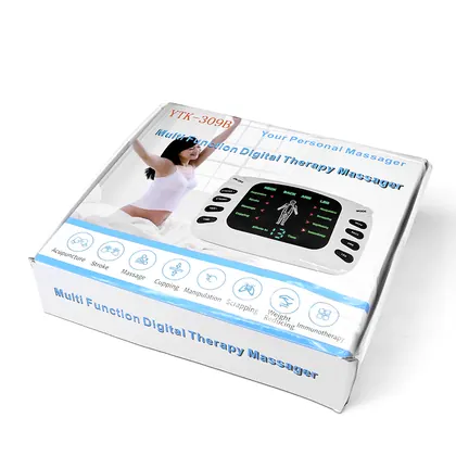 Digital Electronic Pulse Tens Unit Muscle Stimulator Acupuncture Pain Relief Massager Machine Physiotherapy Equipment detail view 5