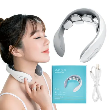 Oem Mini Manufacturers Masajeador Cuello Travel Electric Neck Massager Muscle Neck Lifting Pain Cervical detail view 6